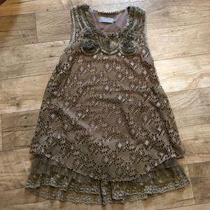 Crochet and Lace Dress!